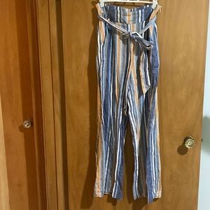 Wide leg dress pants